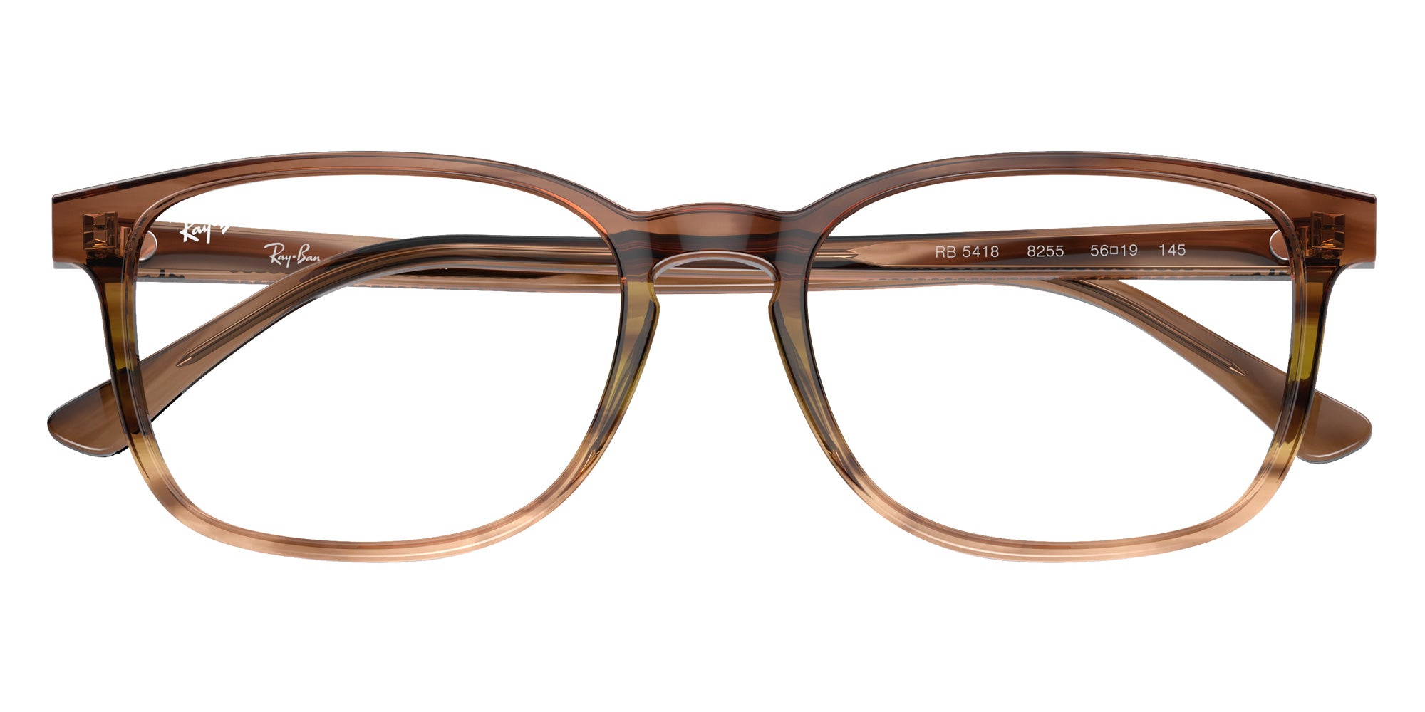 Ray-Ban RB5418 8255 54 - Striped Brown & Green #id:rx54188255_s:100125