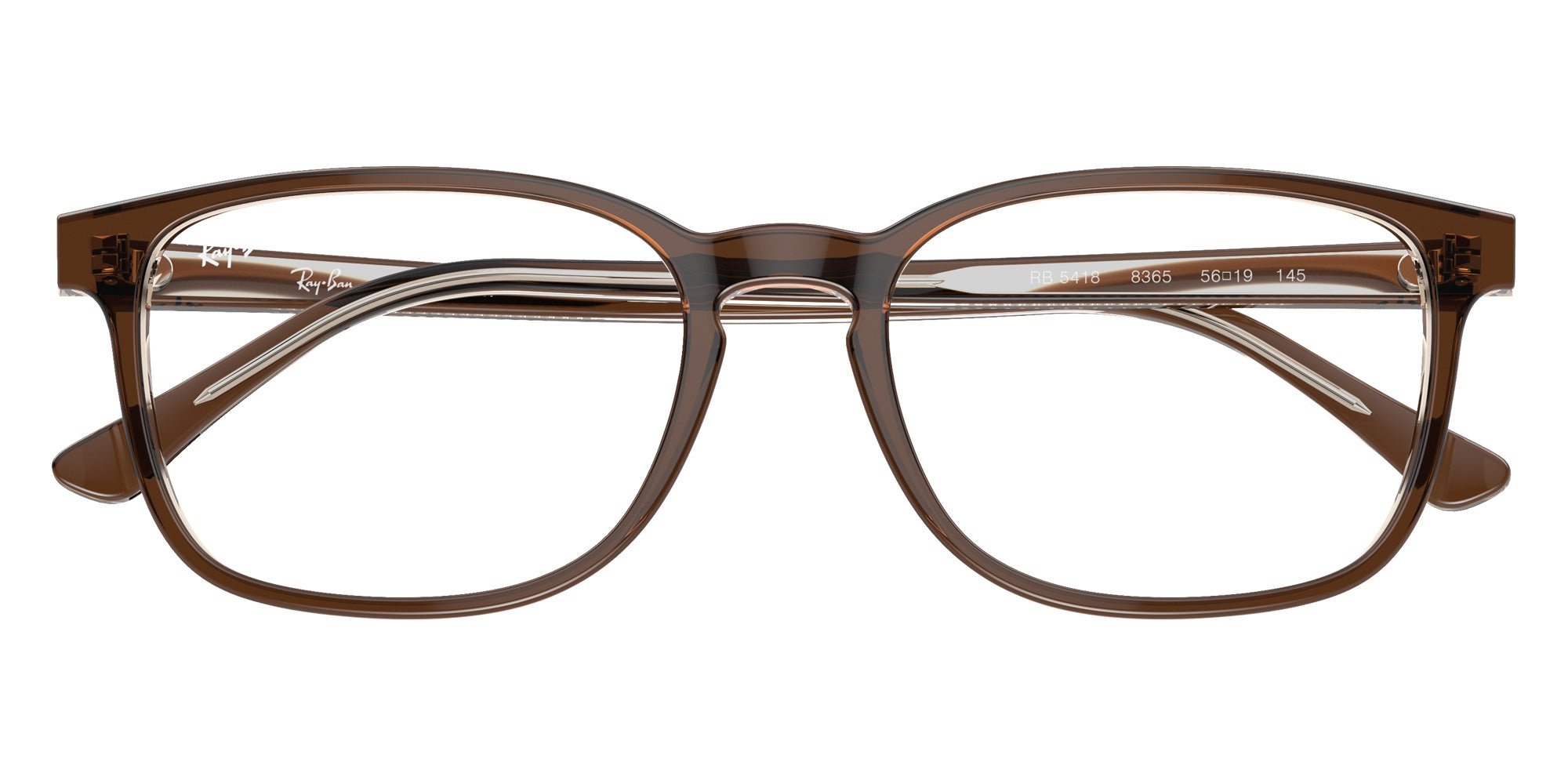 Ray-Ban RB5418 8365 56 - Brown on Transparent Light Brown #id:rx54188365_s:100125