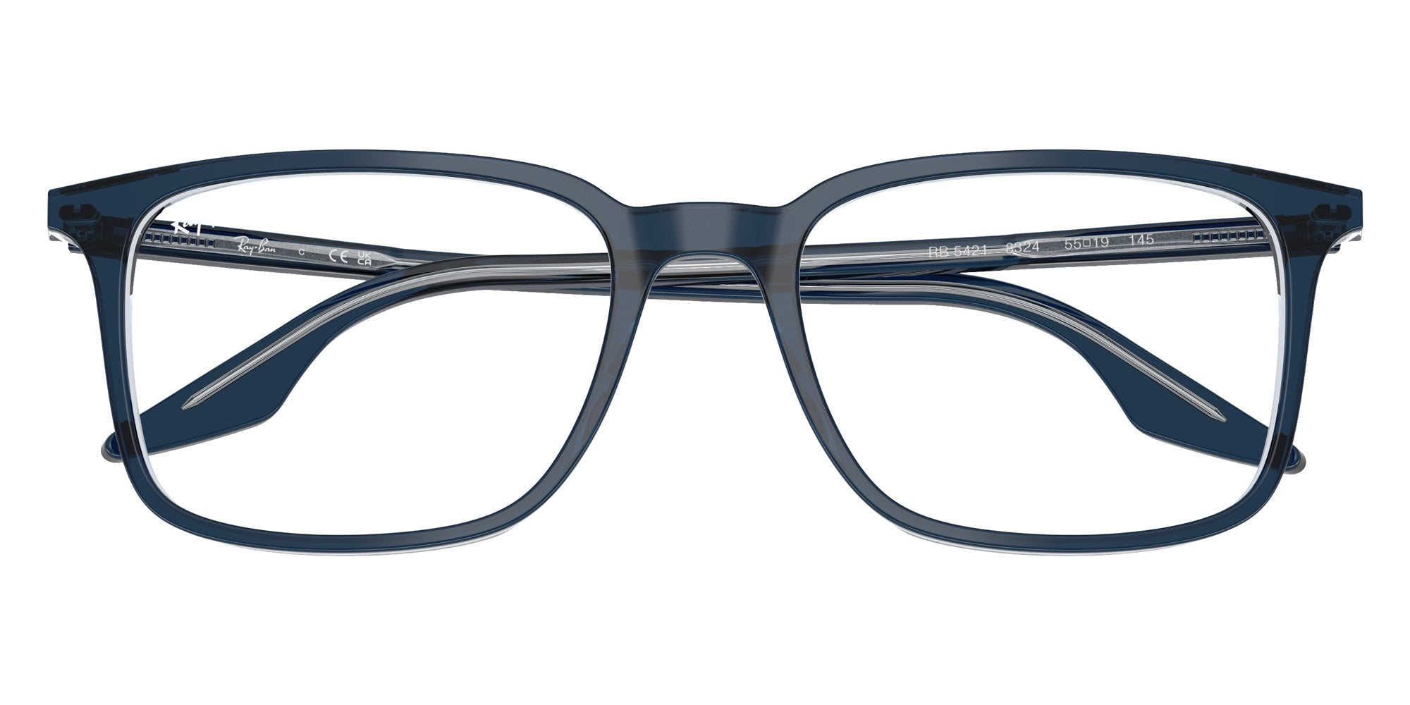 Ray-Ban RB5421 8324 53 - Blue on Transparent #id:rx54218324_s:110125