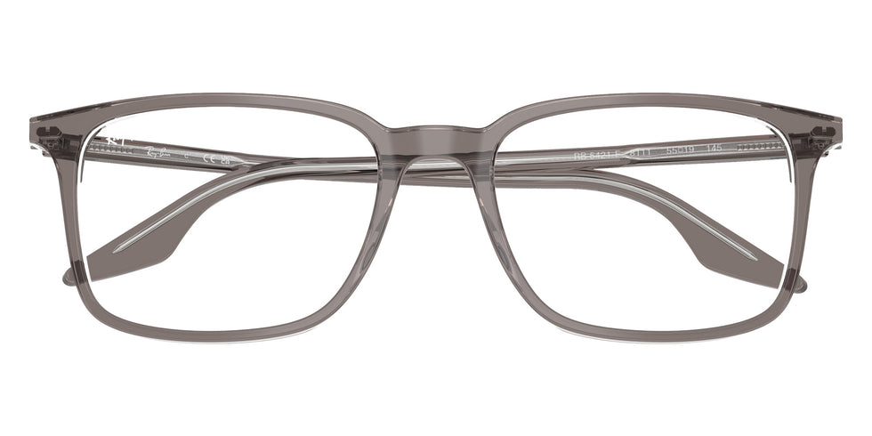 Ray-Ban RB5421F 8111 55 - Gray Transparent #id:rx5421f8111_s:100125