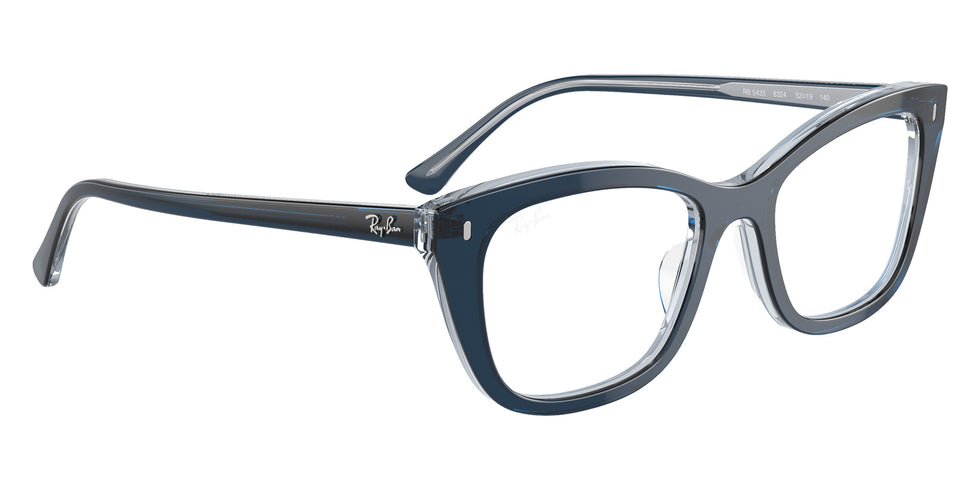 Ray-Ban RB5433 8324 50 - Blue on Transparent Blue #id:rx54338324_s:100120