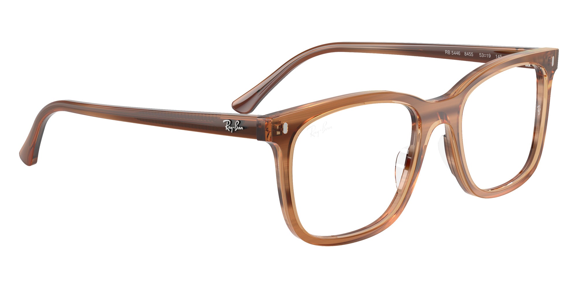 Ray-Ban RB5446 8455 53 - Striped Brown #id:rx54468455_s:106120