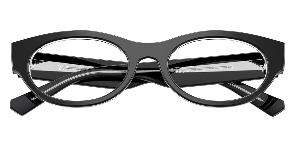Ray-Ban RB5447 2034 53 - Black on Transparent #id:rx54472034_s:100125