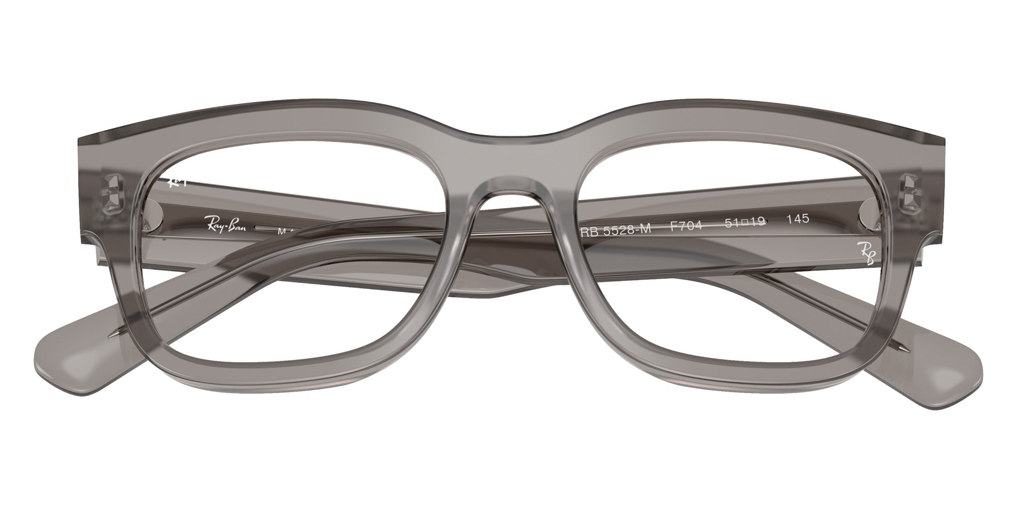 Ray-Ban RB5528M Scuderia Ferrari Collection F704 51 - Transparent Gray #id:rx5528mf704_s:104125