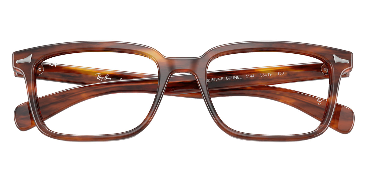 Ray-Ban RB5534F Brunel 2144 53 - Striped Havana #id:rx5534f2144_s:104125