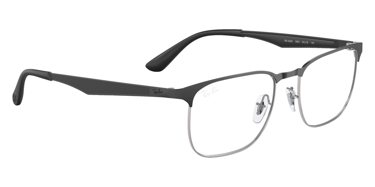 Ray-Ban RB6363 2861 56 - Black on Silver #id:rx63632861_s:100120
