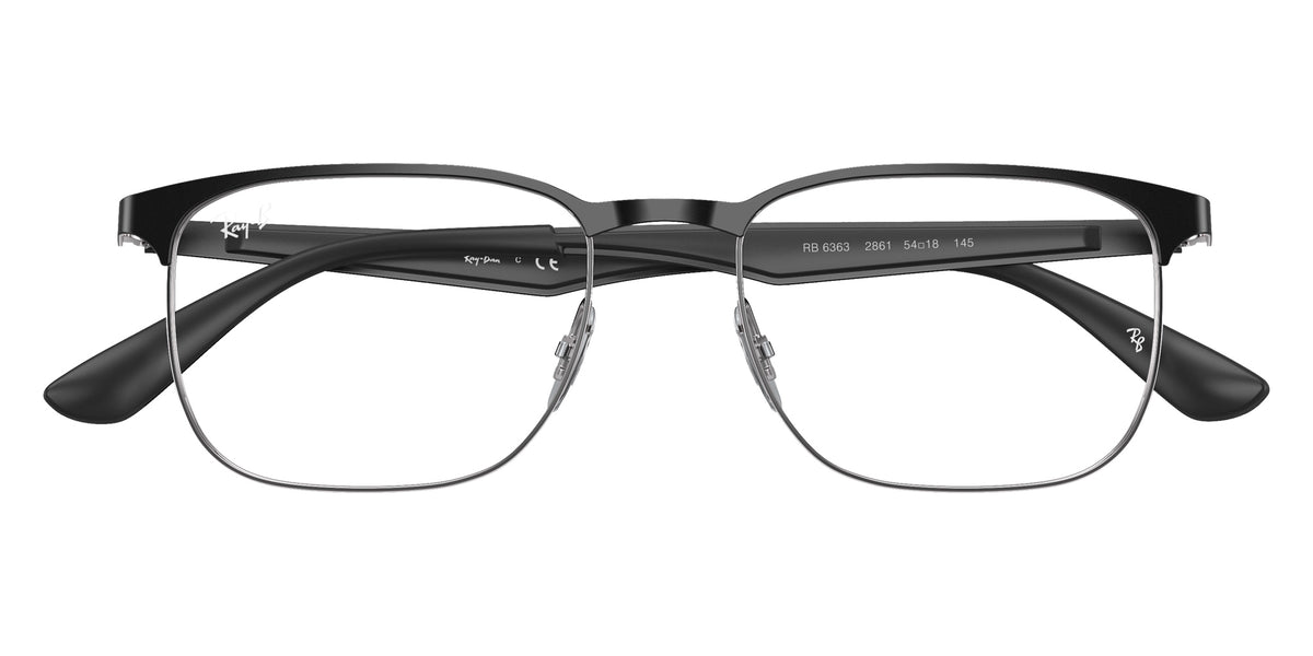 Ray-Ban RB6363 2861 56 - Black on Silver #id:rx63632861_s:100125