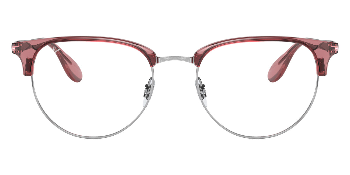 Ray-Ban RB6396 3131 53 - Transparent Red on Silver #id:rx63963131_s:100100