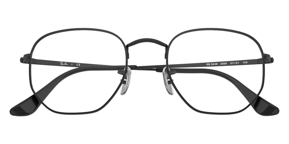 Ray-Ban RB6448 Hexagonal 2509 51 - Black #id:rx64482509_s:106125