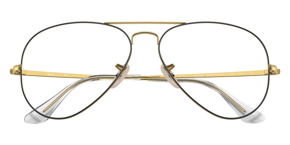 Ray-Ban RB6489 Aviator 2890 58 - Gold #id:rx64892890_s:100125