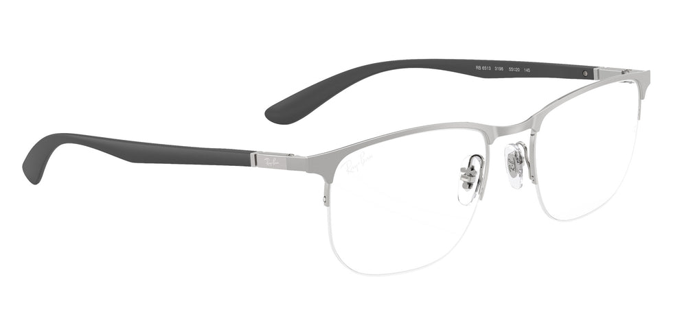 Ray-Ban RB6513 3198 55 - Matte Silver on Silver #id:rx65133198_s:100120