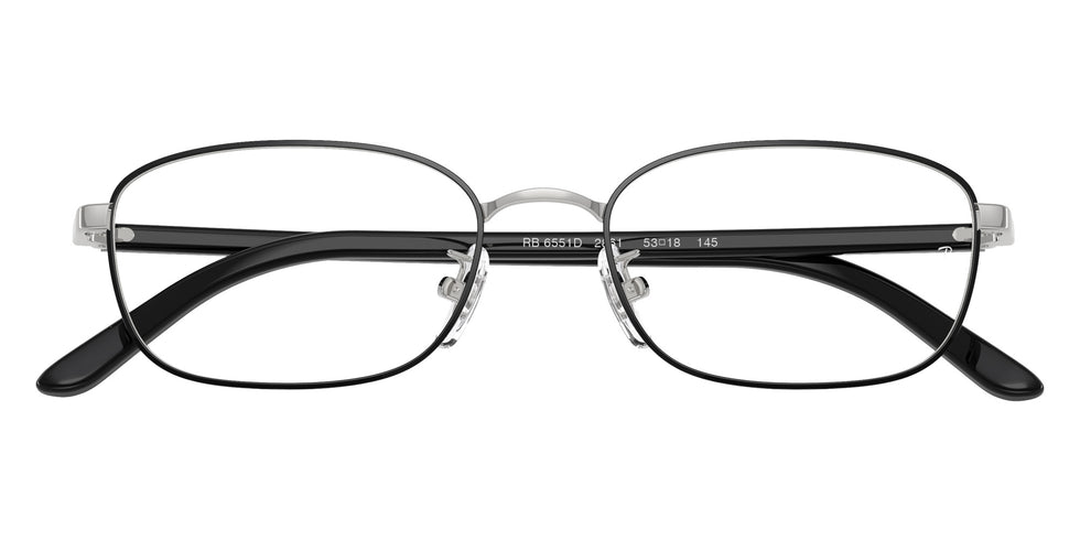 Ray-Ban RB6551D 2861 53 - Black & Silver #id:rx6551d2861_s:104125