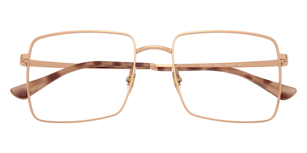 Ray-Ban RB6553 Brix Bio-Based 3094 55 - Rose Gold #id:rx65533094_s:106125