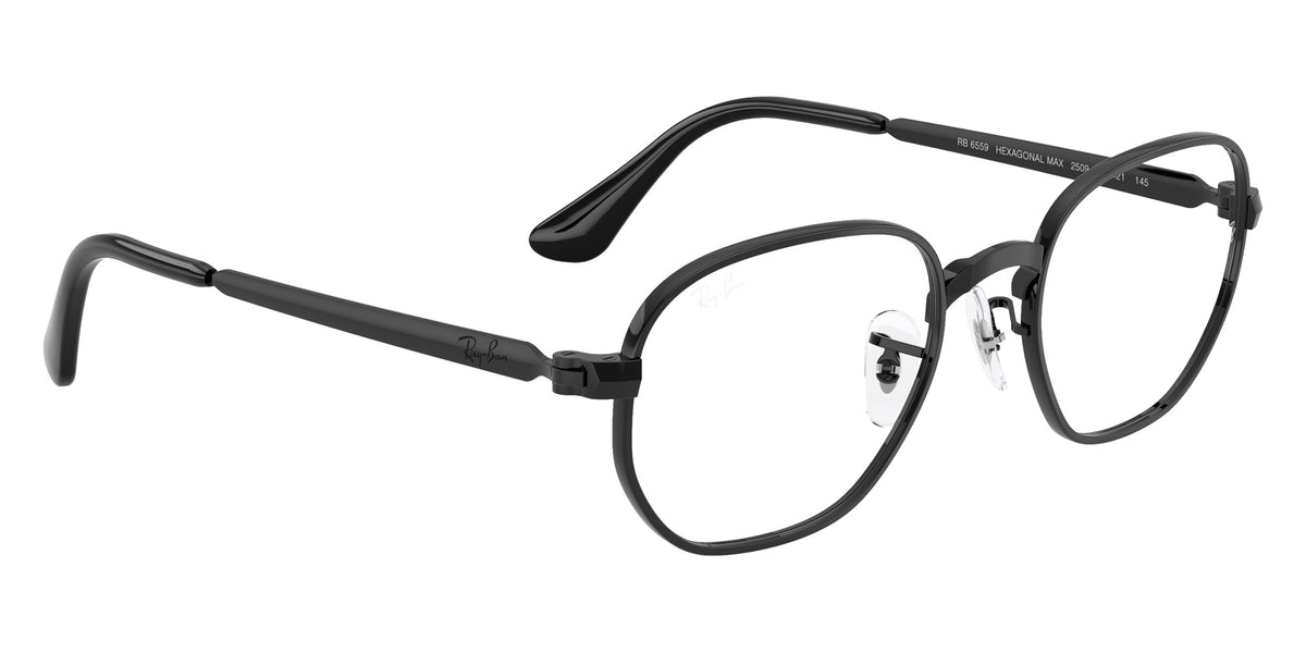 Ray-Ban RB6559 Hexagonal Max 2509 52 - Black #id:rx65592509_s:108120