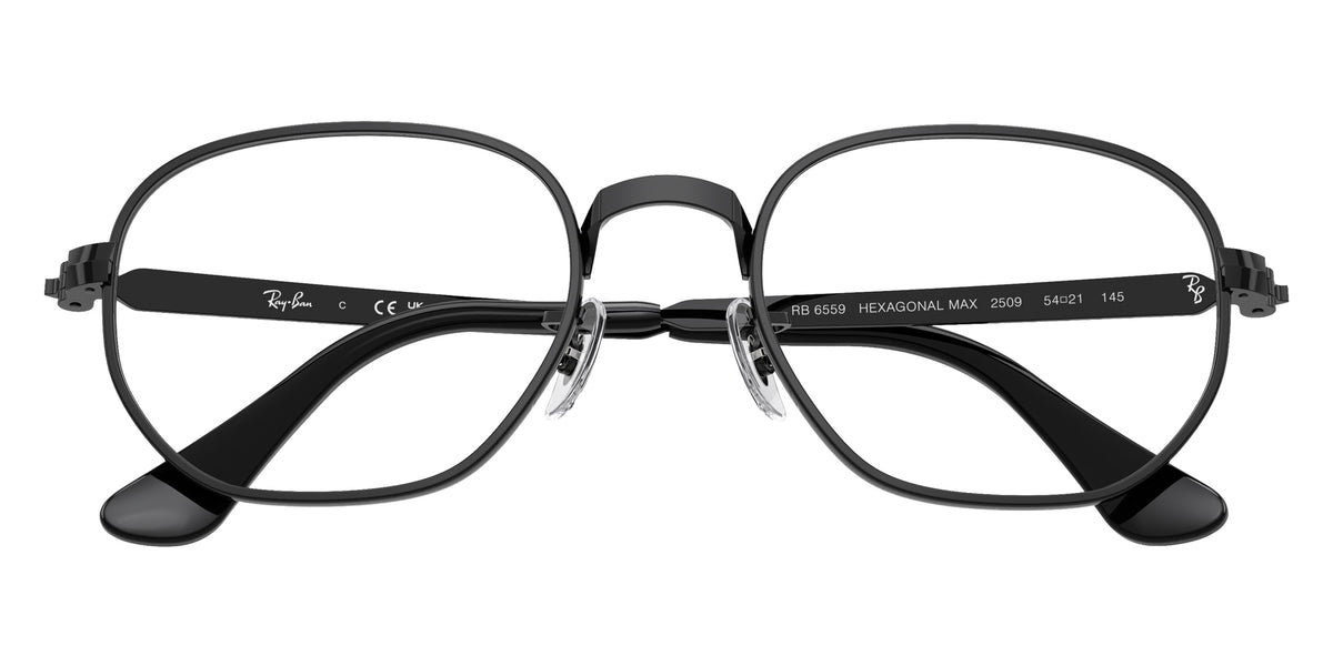 Ray-Ban RB6559 Hexagonal Max 2509 52 - Black #id:rx65592509_s:108125