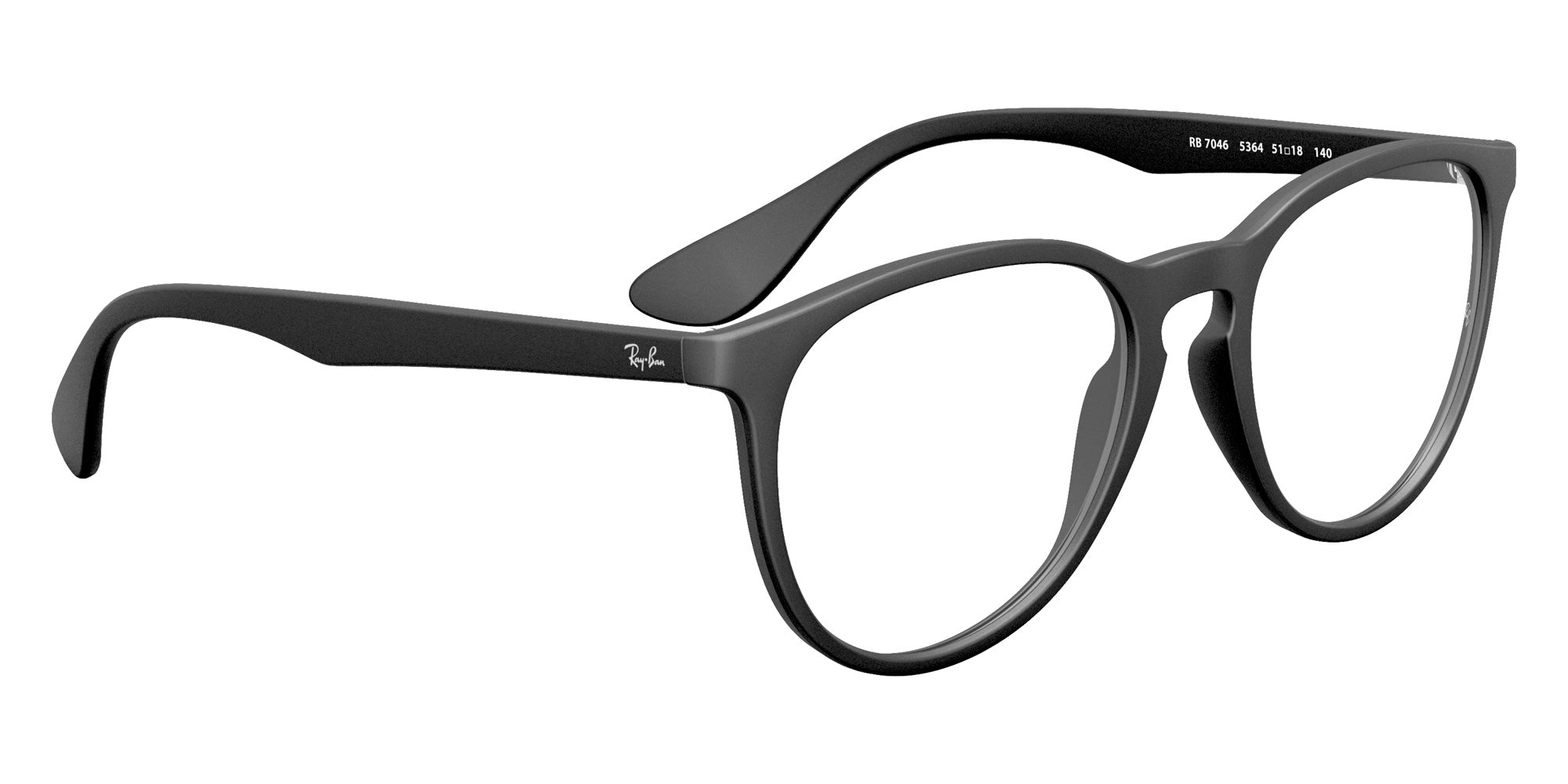 Ray-Ban RB7046 Erika 5364 51 - Rubber Black #id:rx70465364_s:100120