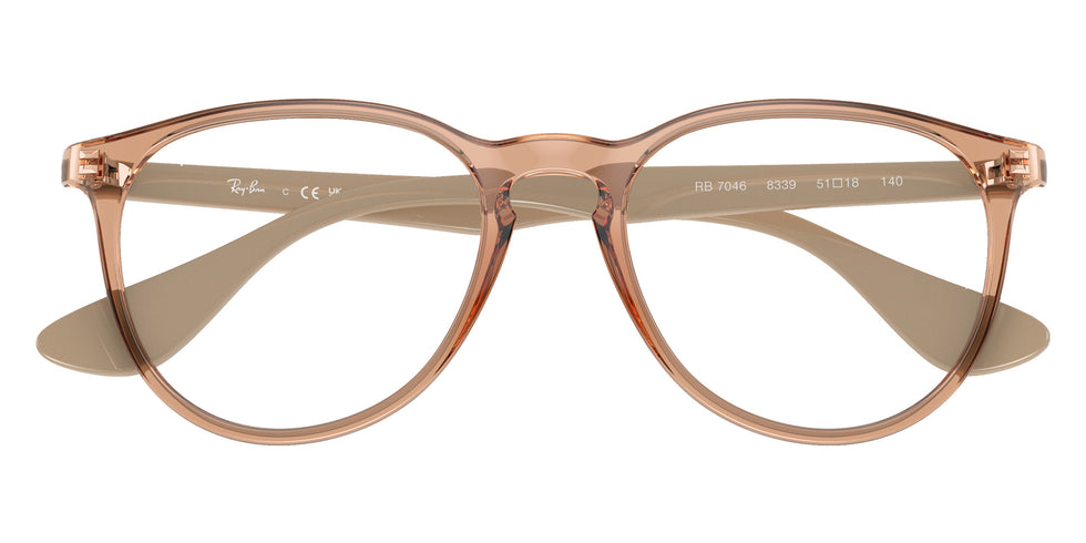Ray-Ban RB7046 Erika 8339 51 - Transparent Brown #id:rx70468339_s:106125