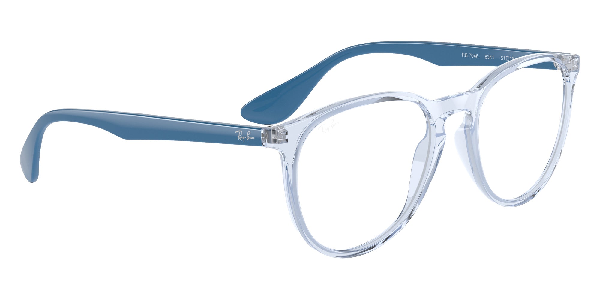 Ray-Ban RB7046 Erika 8341 51 - Transparent Light Blue #id:rx70468341_s:108120
