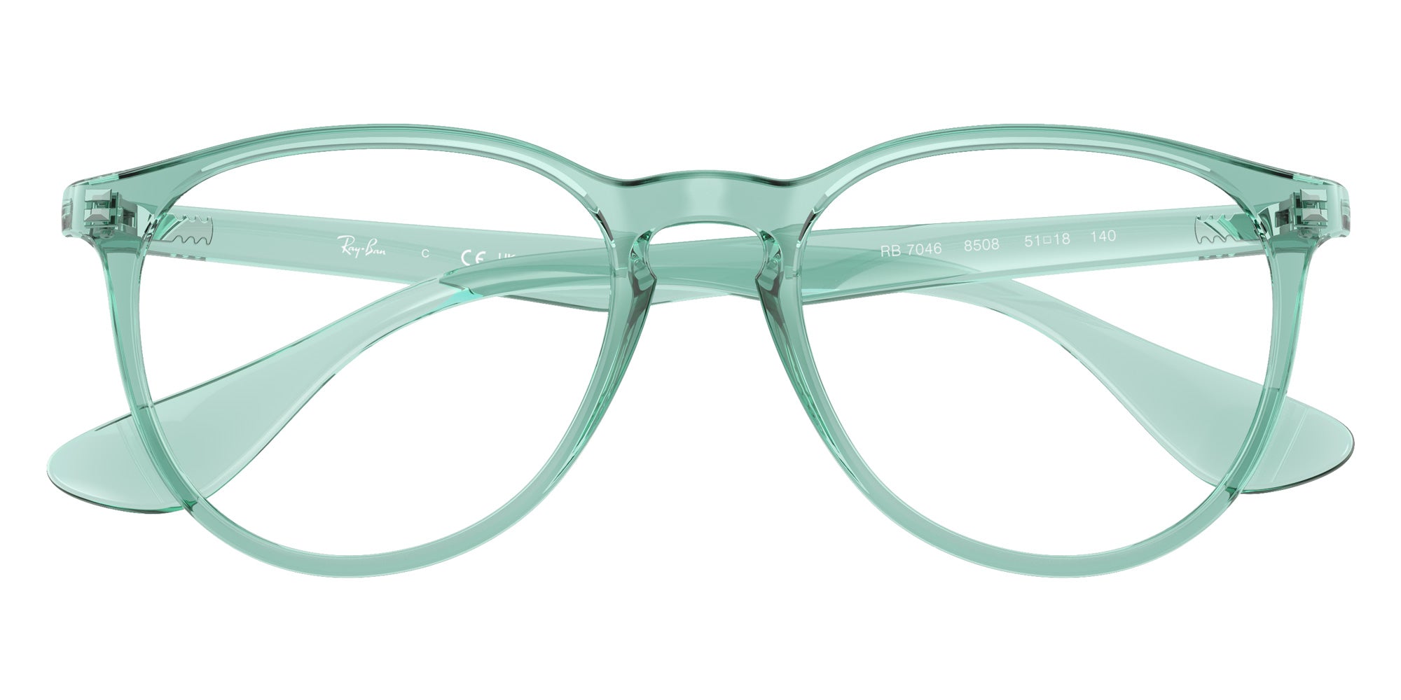Ray-Ban RB7046 Erika 8508 51 - Transparent Green #id:rx70468508_s:102125