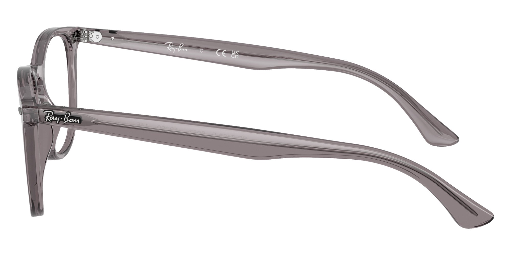 Ray-Ban RB7159F 8257 52 - Transparent Gray #id:rx7159f8257_s:100110