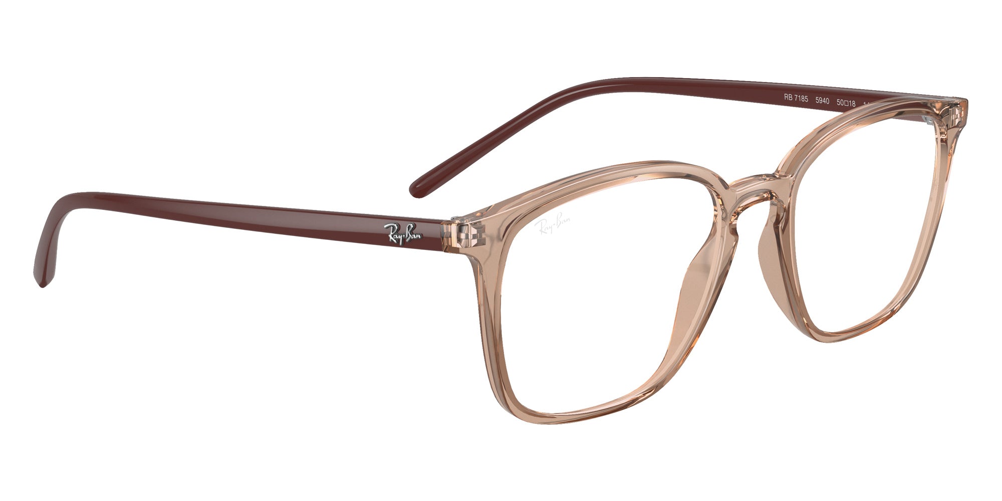 Ray-Ban RB7185 5940 50 - Light Brown #id:rx71855940_s:106120