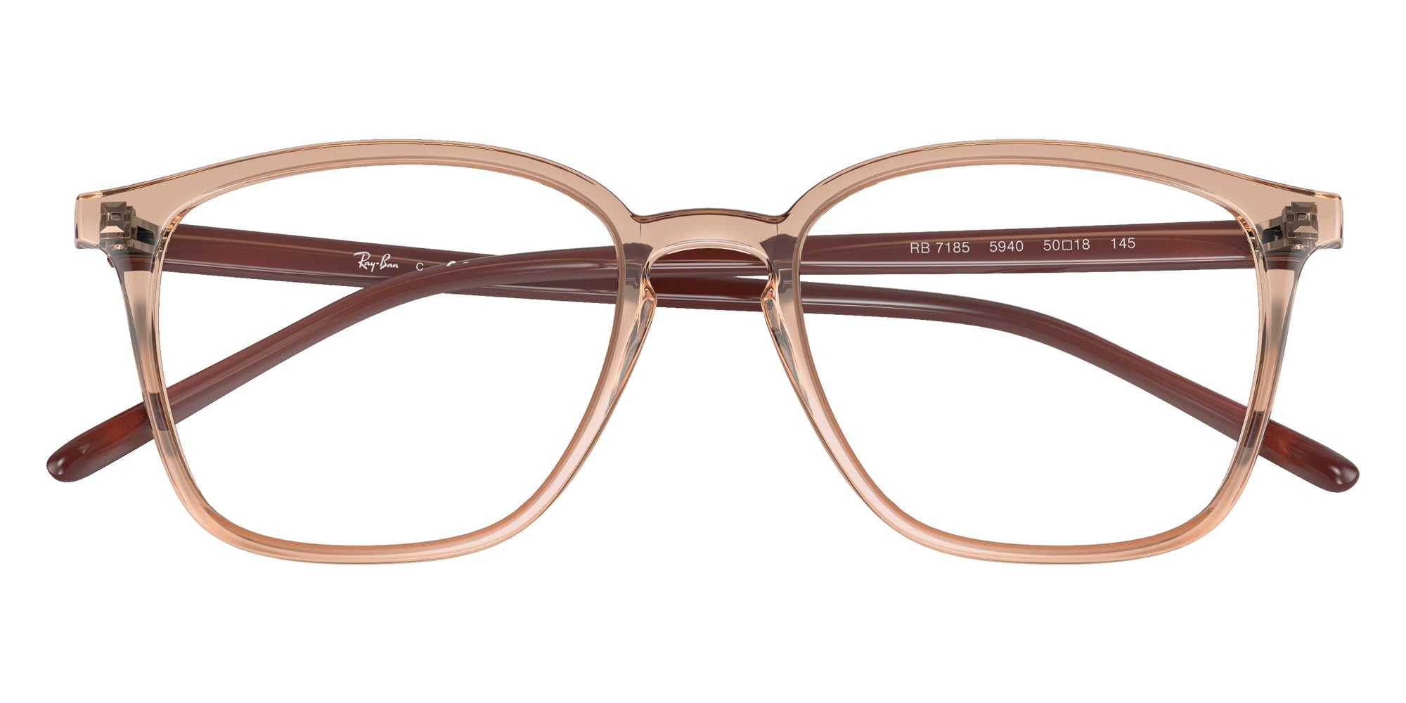 Ray-Ban RB7185 5940 50 - Light Brown #id:rx71855940_s:106125