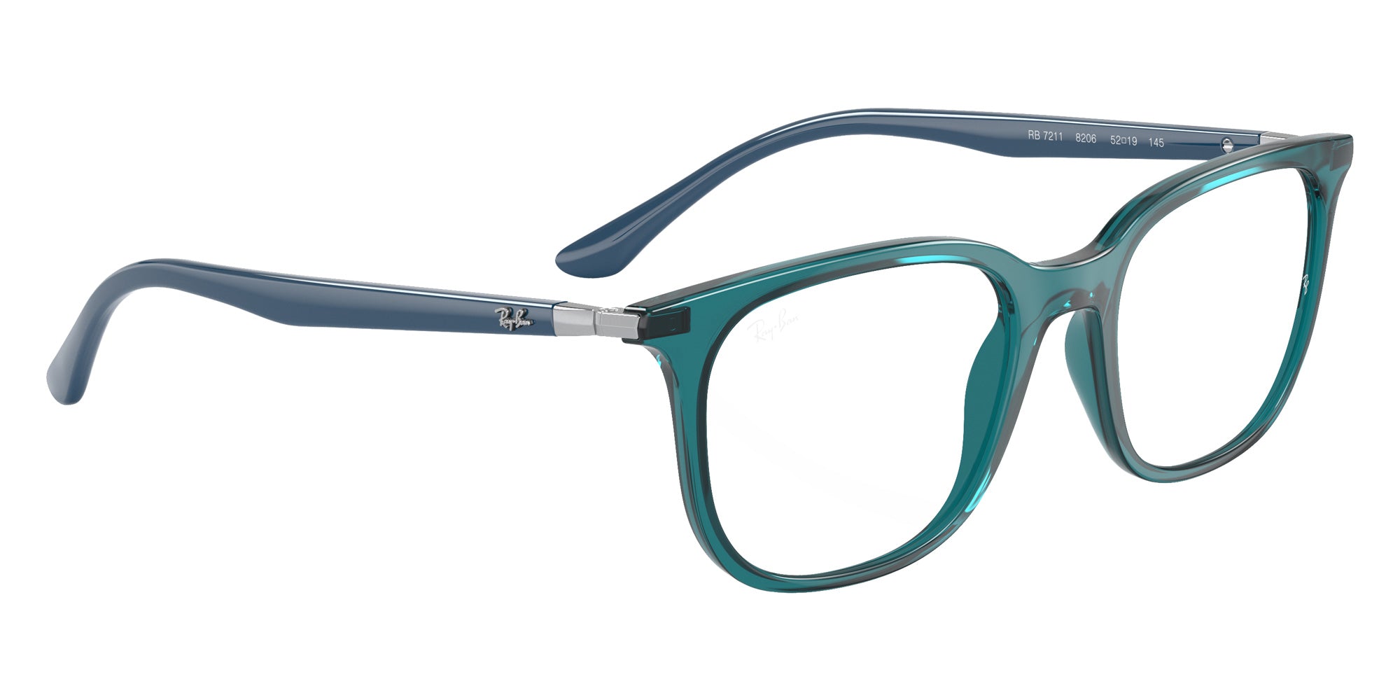 Ray-Ban RB7211 8206 52 - Transparent Turquoise #id:rx72118206_s:100125