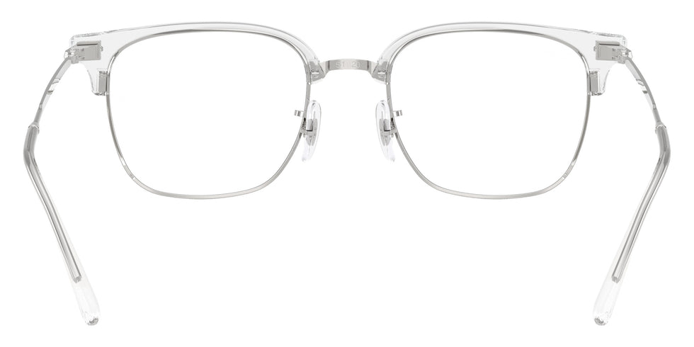 Ray-Ban RB7216 New Clubmaster 2001 51 - Transparent on Silver #id:rx72162001_s:100115