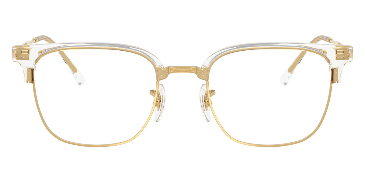 Ray-Ban RB7216 New Clubmaster 5762 51 - Transparent on Gold #id:rx72165762_s:100100