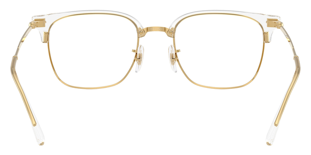 Ray-Ban RB7216 New Clubmaster 5762 51 - Transparent on Gold #id:rx72165762_s:100115