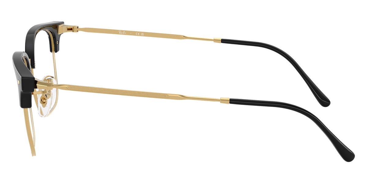 Ray-Ban RB7216 New Clubmaster 5784 51 - Black on Gold #id:rx72165784_s:104110