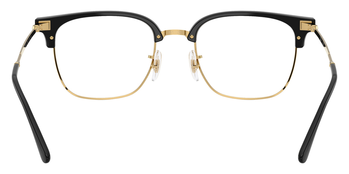 Ray-Ban RB7216 New Clubmaster 5784 51 - Black on Gold #id:rx72165784_s:104115