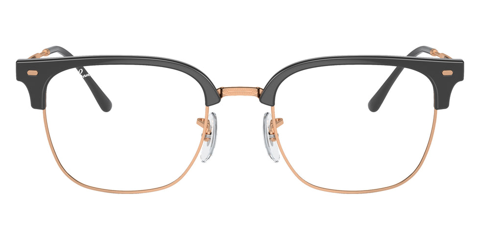 Ray-Ban RB7216 New Clubmaster 8322 51 - Dark Gray on Rose Gold #id:rx72168322_s:106100