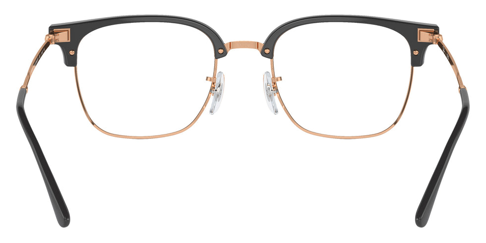 Ray-Ban RB7216 New Clubmaster 8322 51 - Dark Gray on Rose Gold #id:rx72168322_s:106115