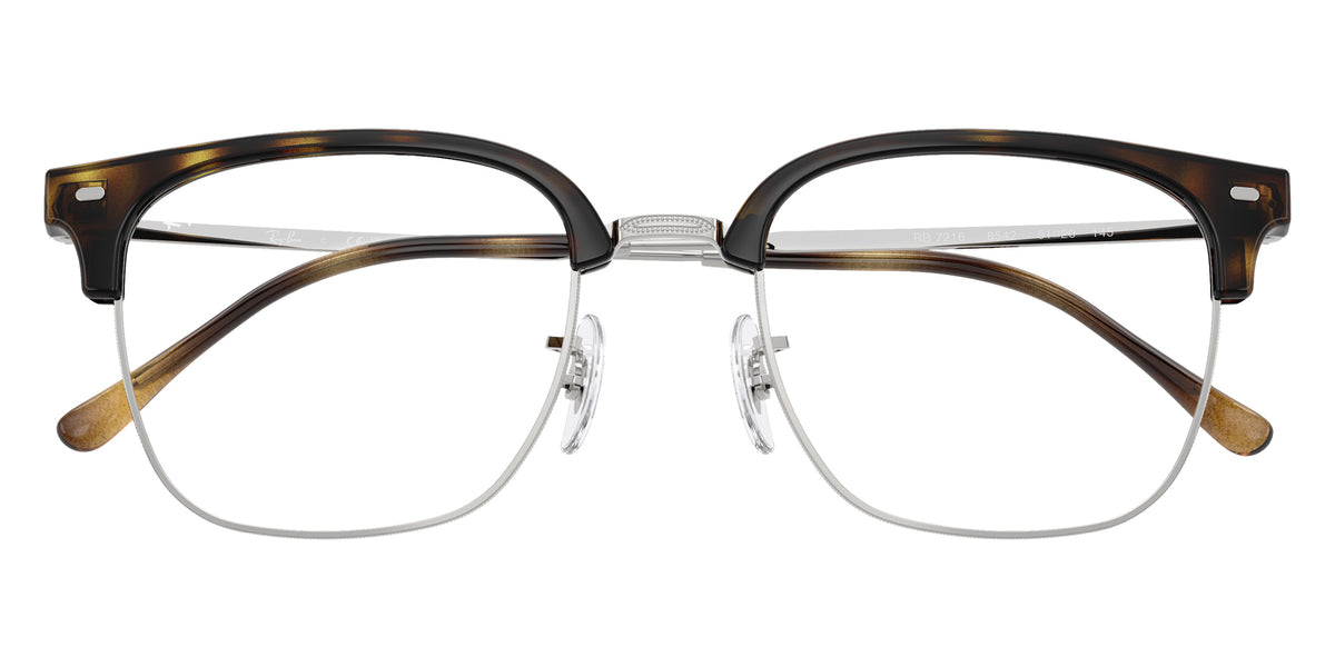 Ray-Ban RB7216 New Clubmaster 8542 51 - Havana on Silver #id:rx72168542_s:108125