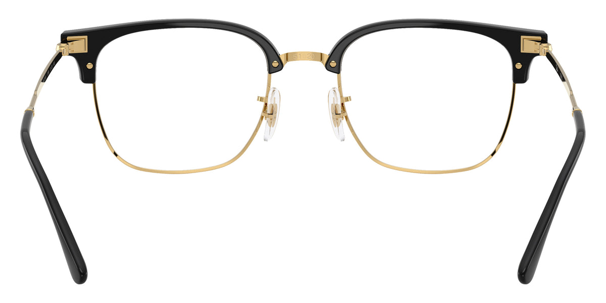 Ray-Ban RB7216F New Clubmaster 5784 53 - Black on Gold #id:rx7216f5784_s:100115