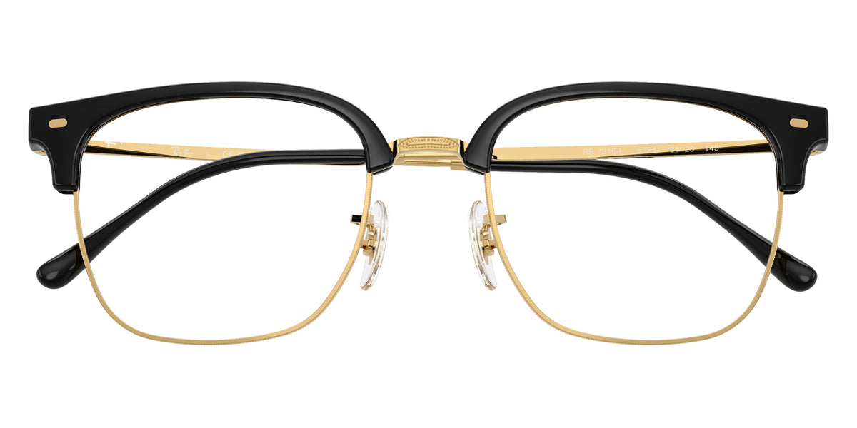 Ray-Ban RB7216F New Clubmaster 5784 53 - Black on Gold #id:rx7216f5784_s:100125