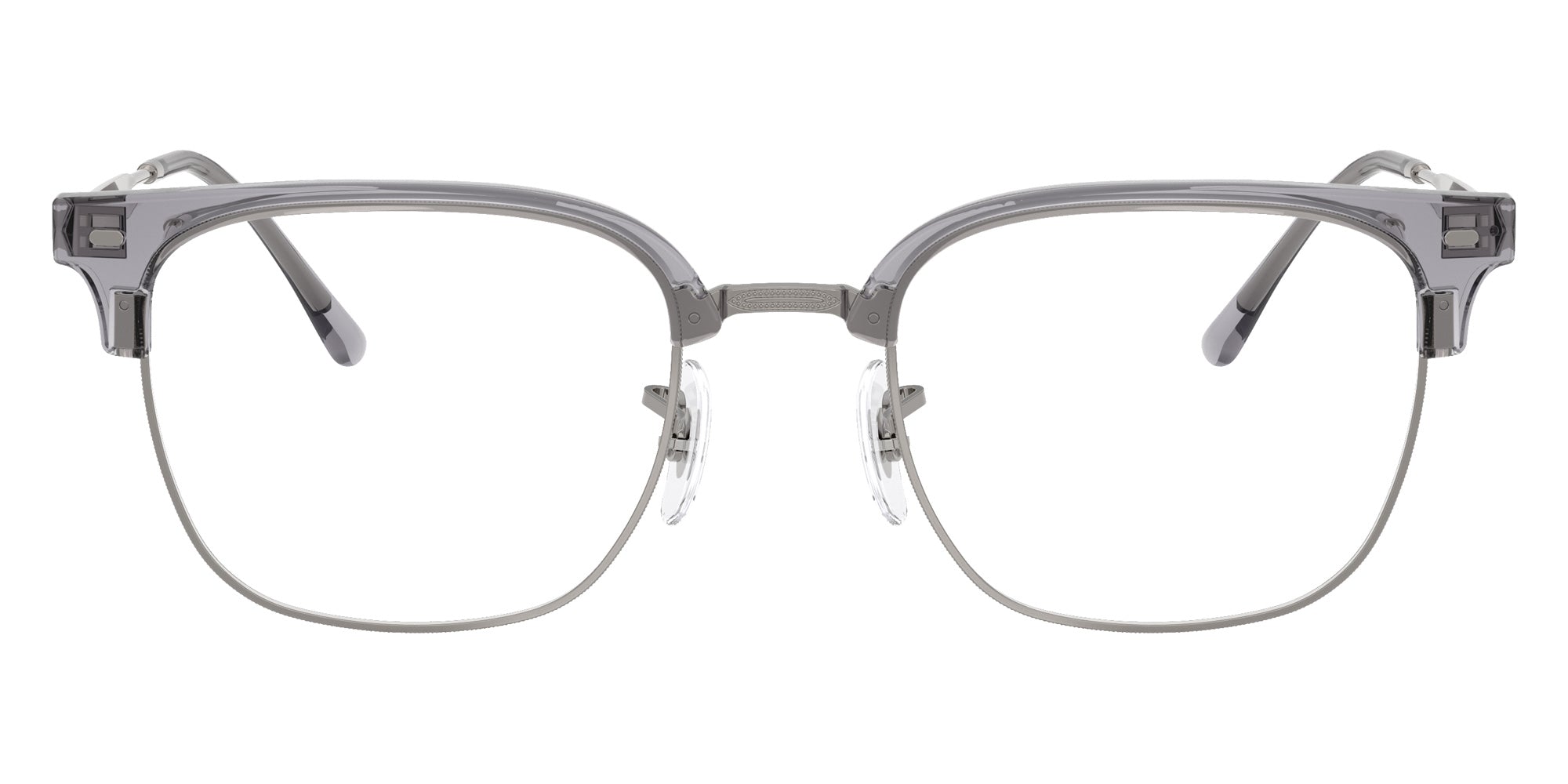 Ray-Ban RB7216F New Clubmaster 8470 53 - Gray on Gunmetal #id:rx7216f8470_s:106100