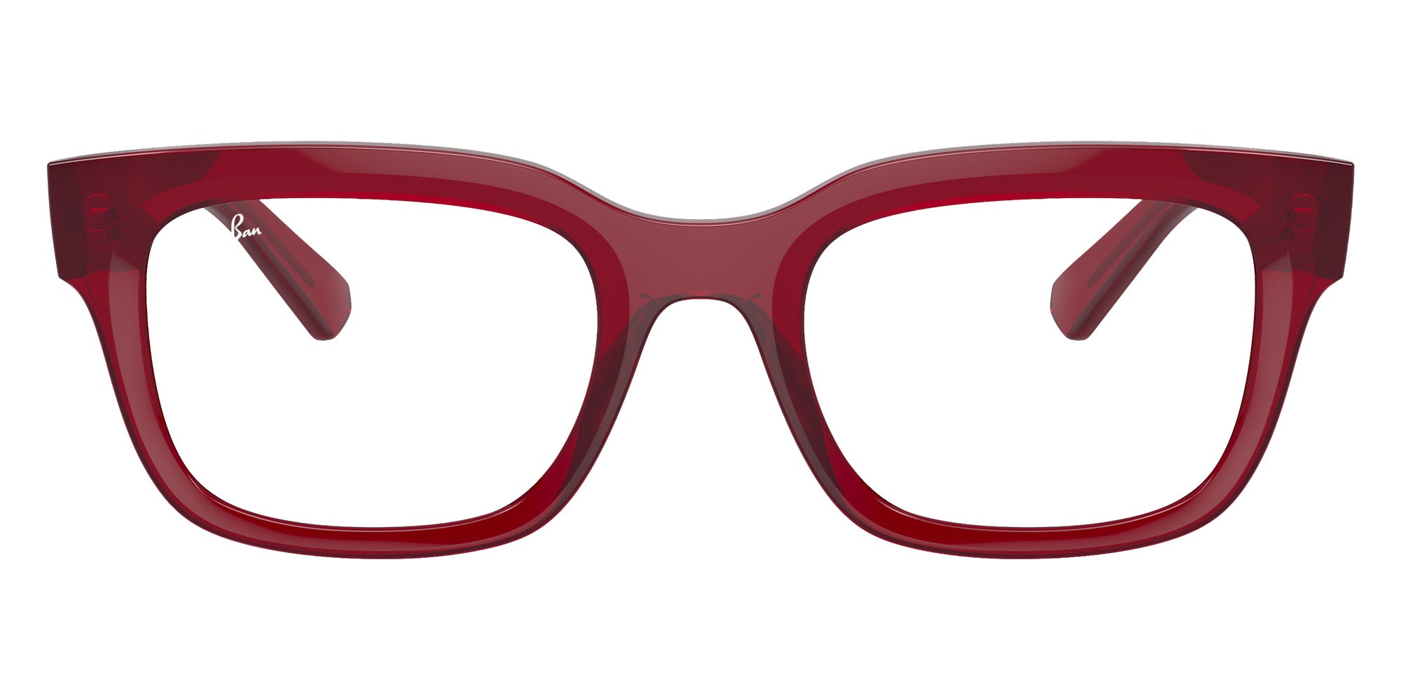 Ray-Ban RB7217 Chad Bio-Based 8265 52 - Transparent Red #id:rx72178265_s:100100