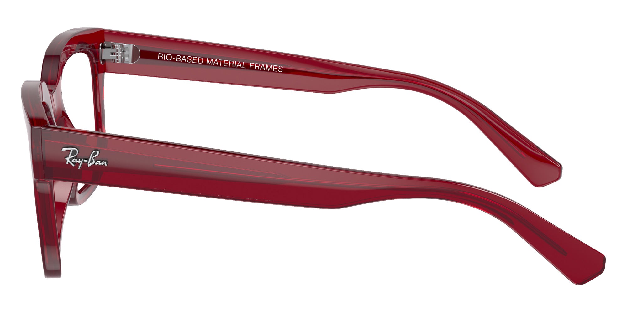 Ray-Ban RB7217 Chad Bio-Based 8265 52 - Transparent Red #id:rx72178265_s:100110
