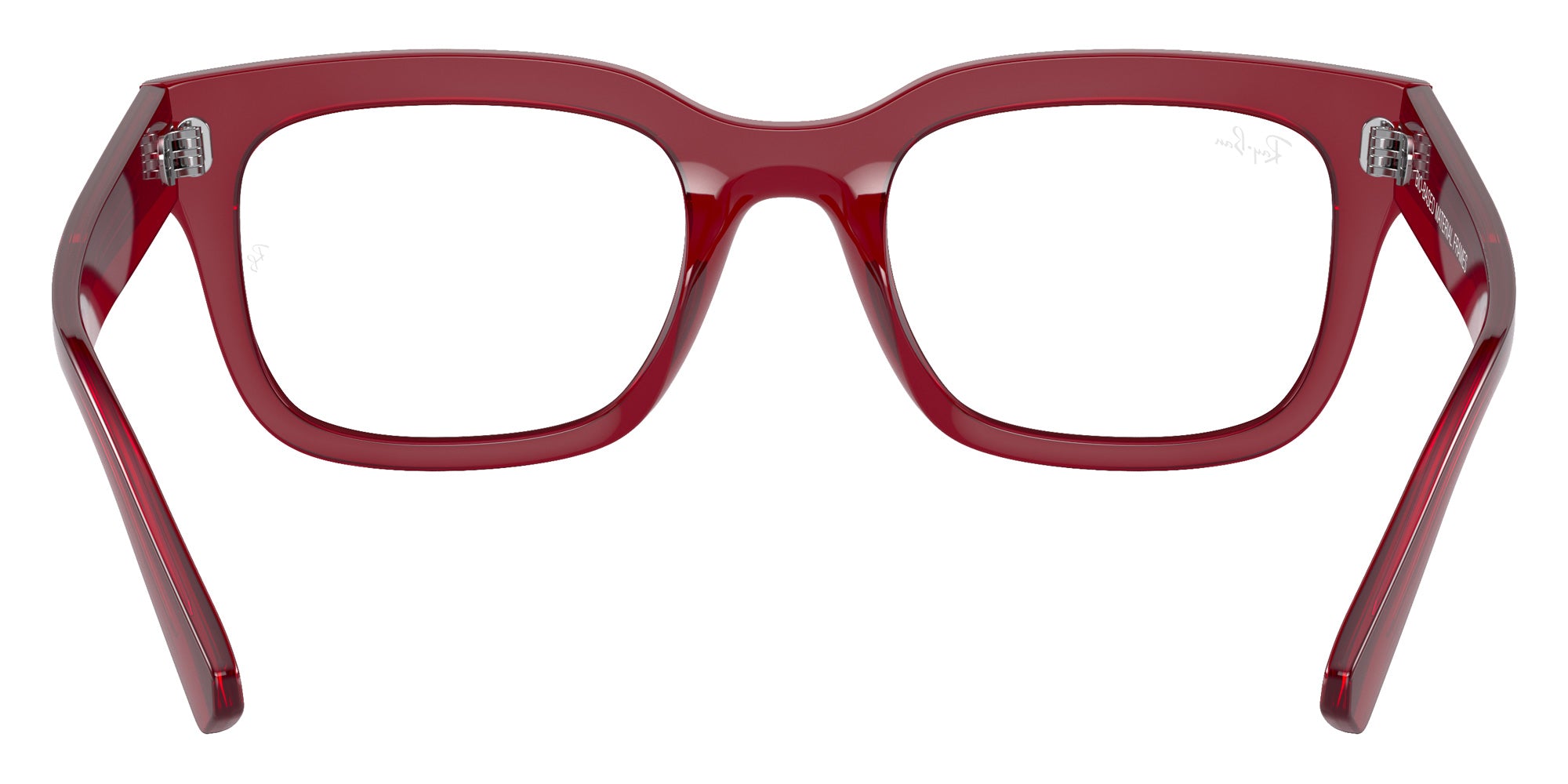 Ray-Ban RB7217 Chad Bio-Based 8265 52 - Transparent Red #id:rx72178265_s:100115