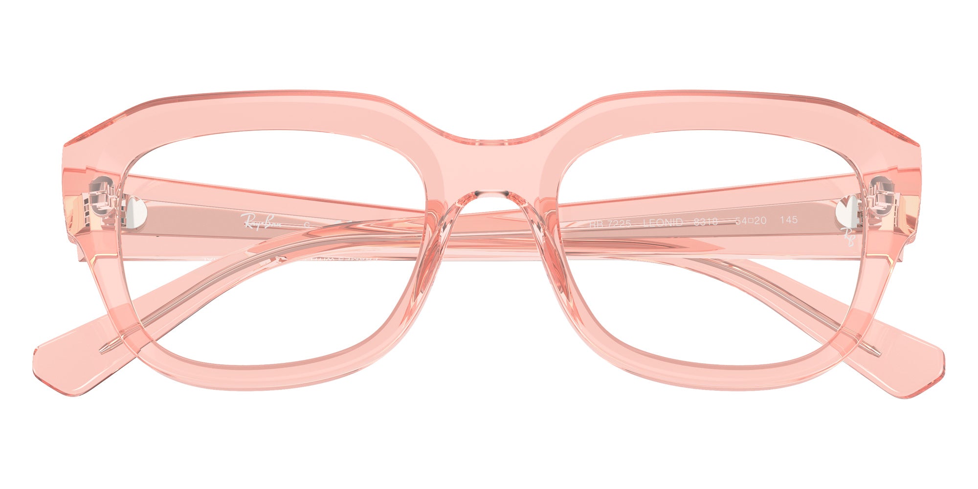 Ray-Ban RB7225 Leonid 8318 54 - Transparent Pink #id:rx72258318_s:100125