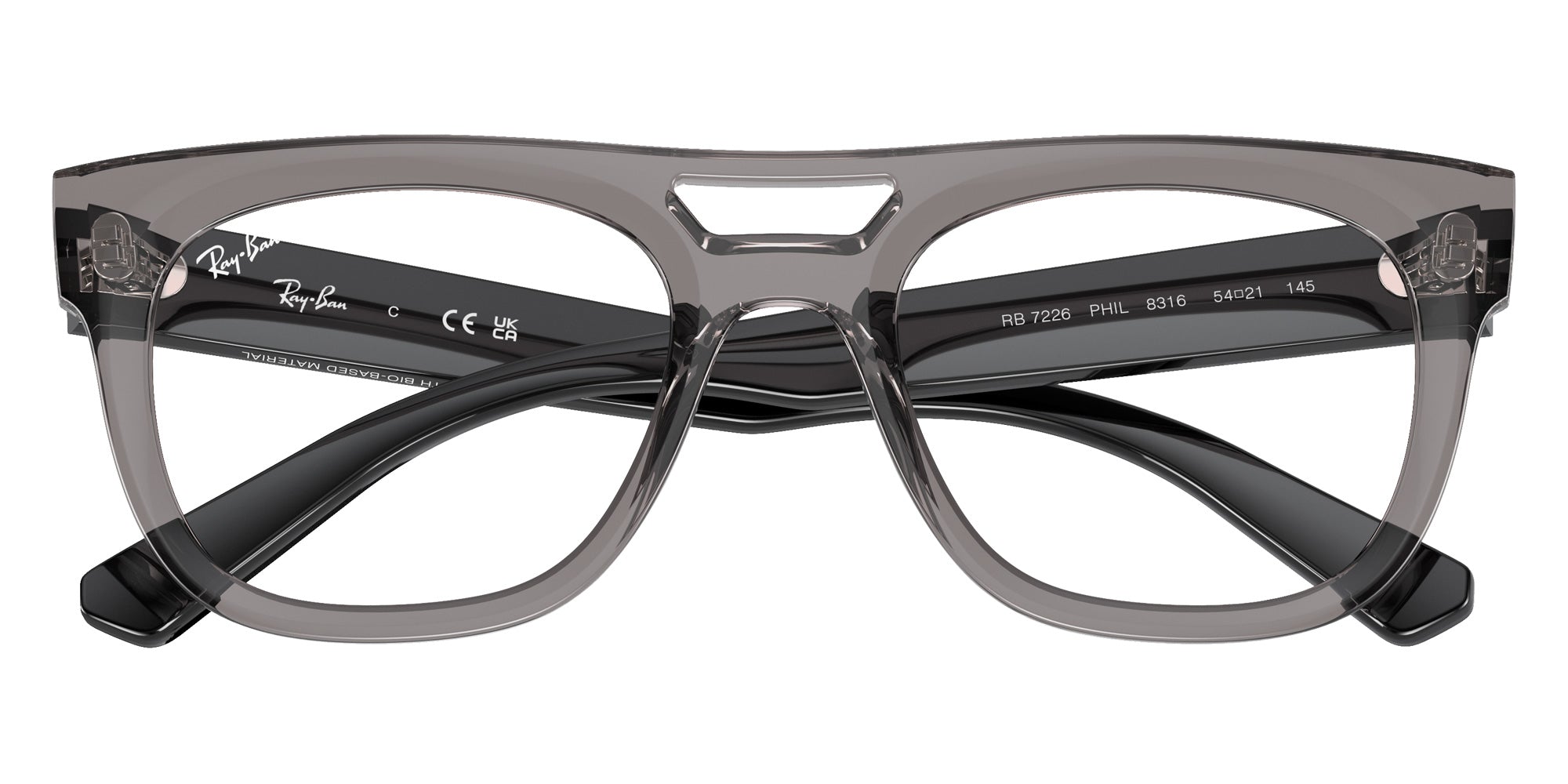 Ray-Ban RB7226 Lloyd 8316 54 - Transparent Gray #id:rx72268316_s:100125