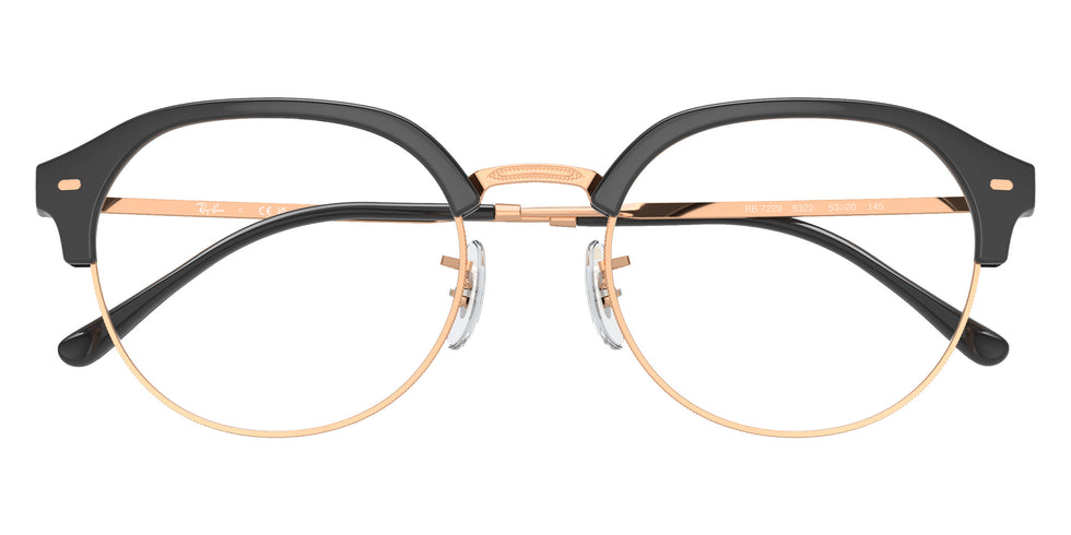 Ray-Ban RB7229 8322 53 - Dark Gray on Rose Gold #id:rx72298322_s:100125