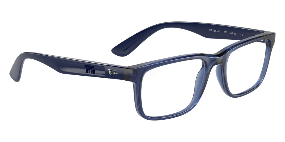 Ray-Ban RB7232M Scuderia Ferrari Collection F693 54 - Transparent Blue #id:rx7232mf693_s:100120
