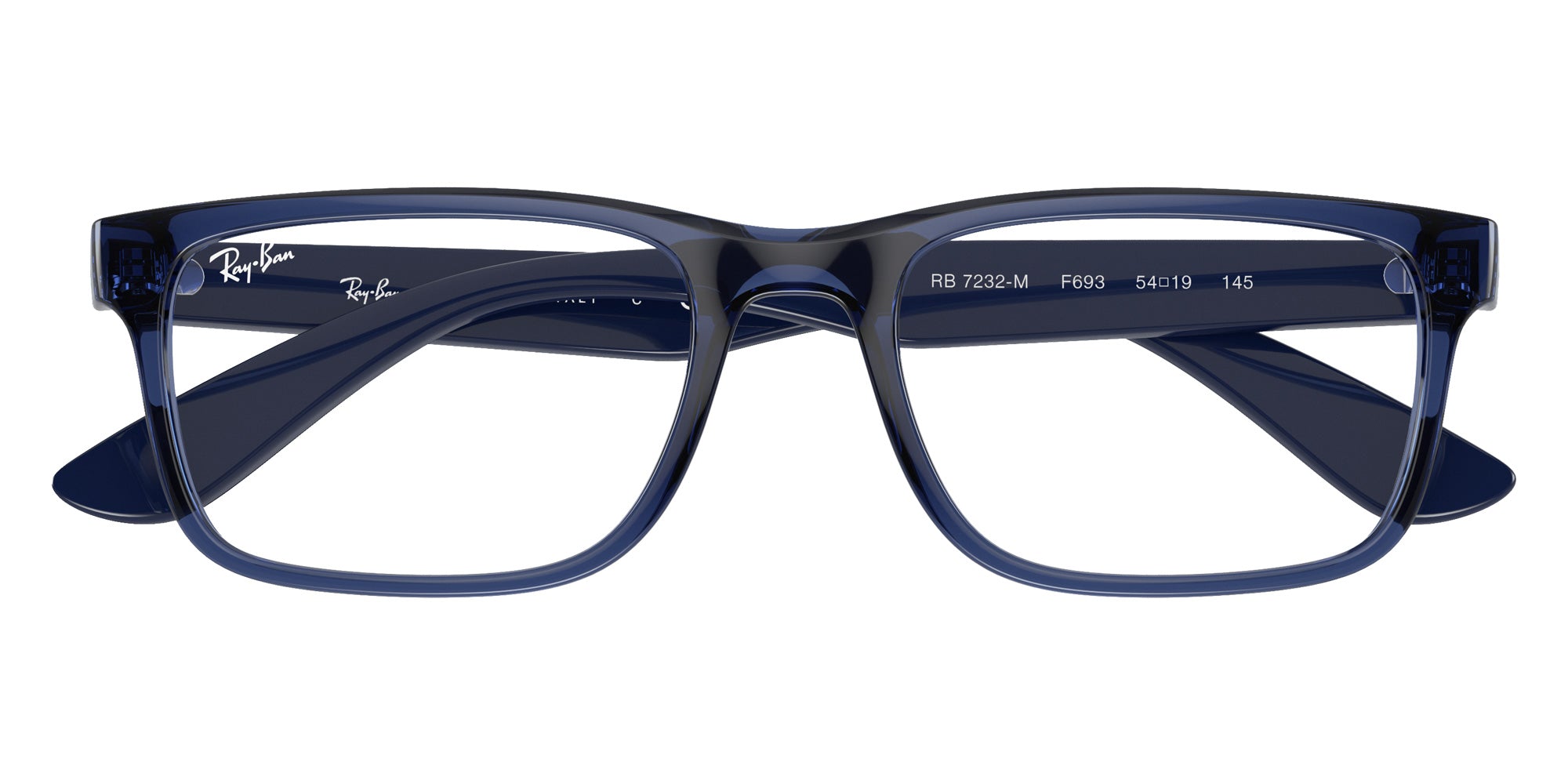 Ray-Ban RB7232M Scuderia Ferrari Collection F693 54 - Transparent Blue #id:rx7232mf693_s:100125