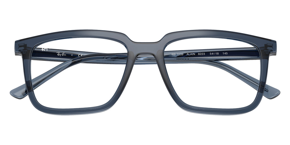 Ray-Ban RB7239 Alain 8223 52 - Transparent Blue #id:rx72398223_s:100125