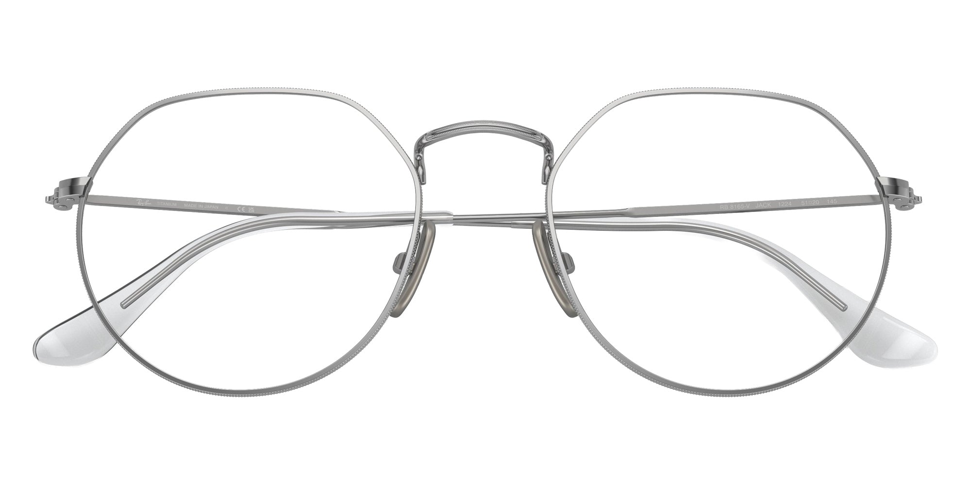 Ray-Ban RB8165V Jack Titanium 1224 51 - Silver #id:rx8165v1224_s:100125