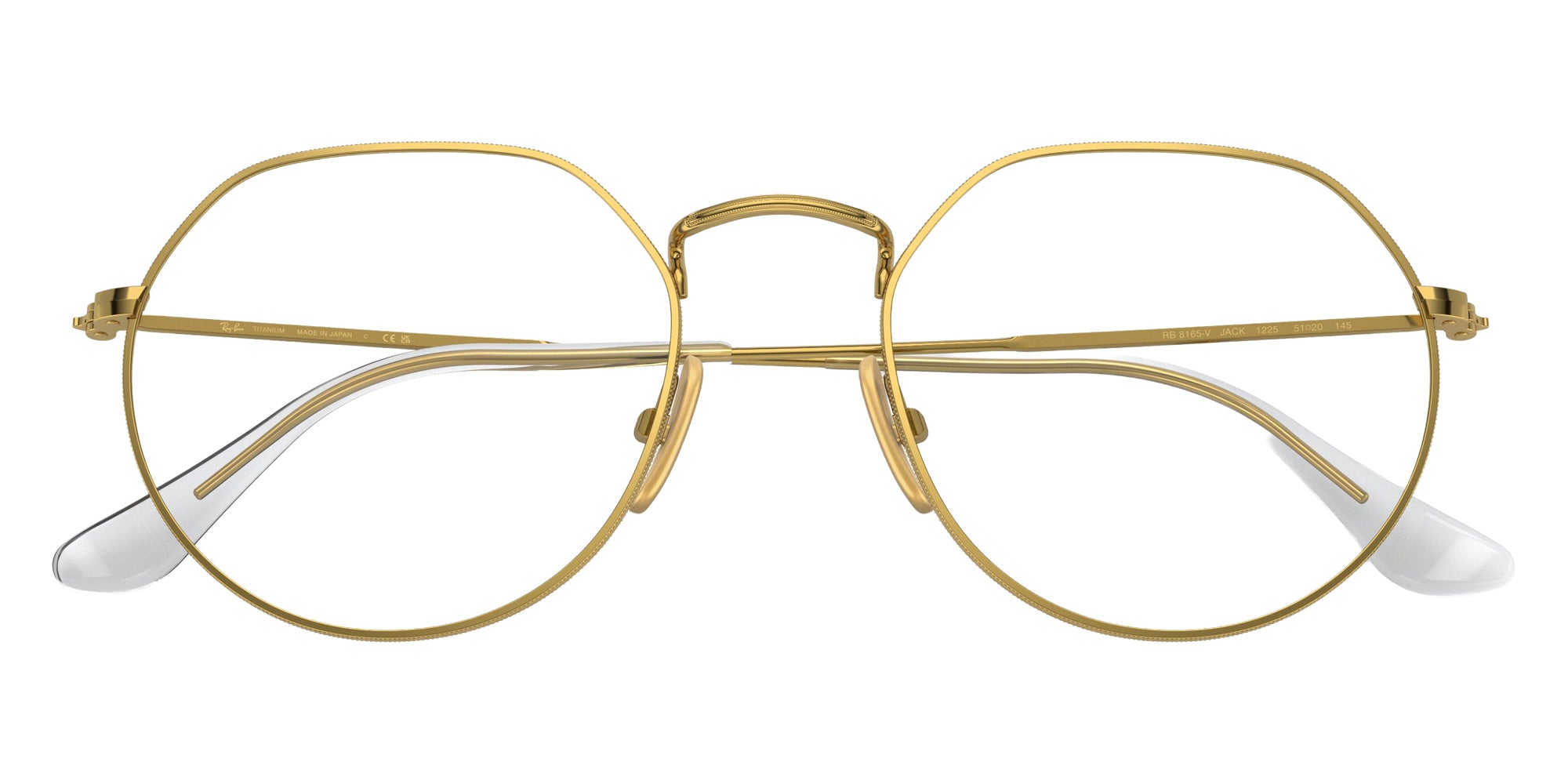 Ray-Ban RB8165V Jack Titanium 1225 49 - Gold #id:rx8165v1225_s:102125