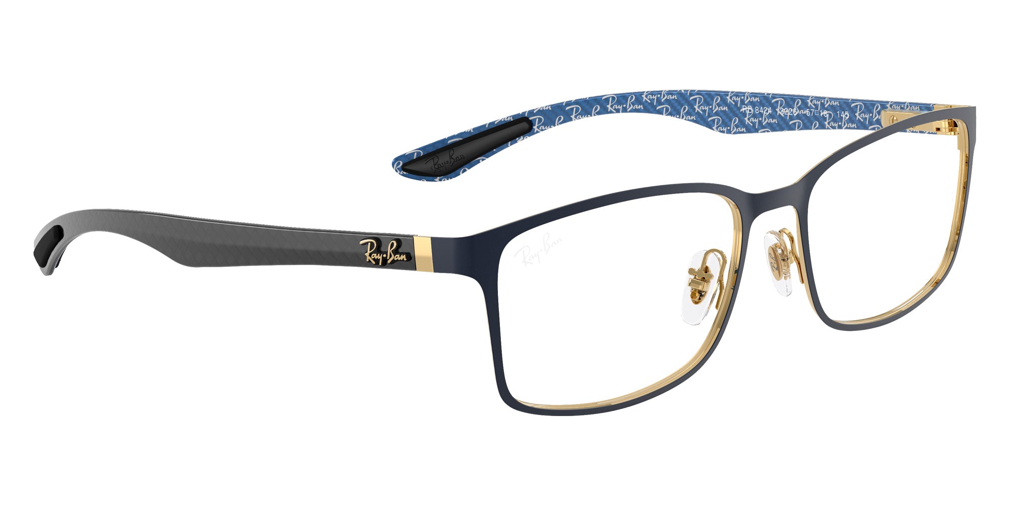 Ray-Ban RB8424 3226 55 - Blue & Arista Gold #id:rx84243226_s:112120